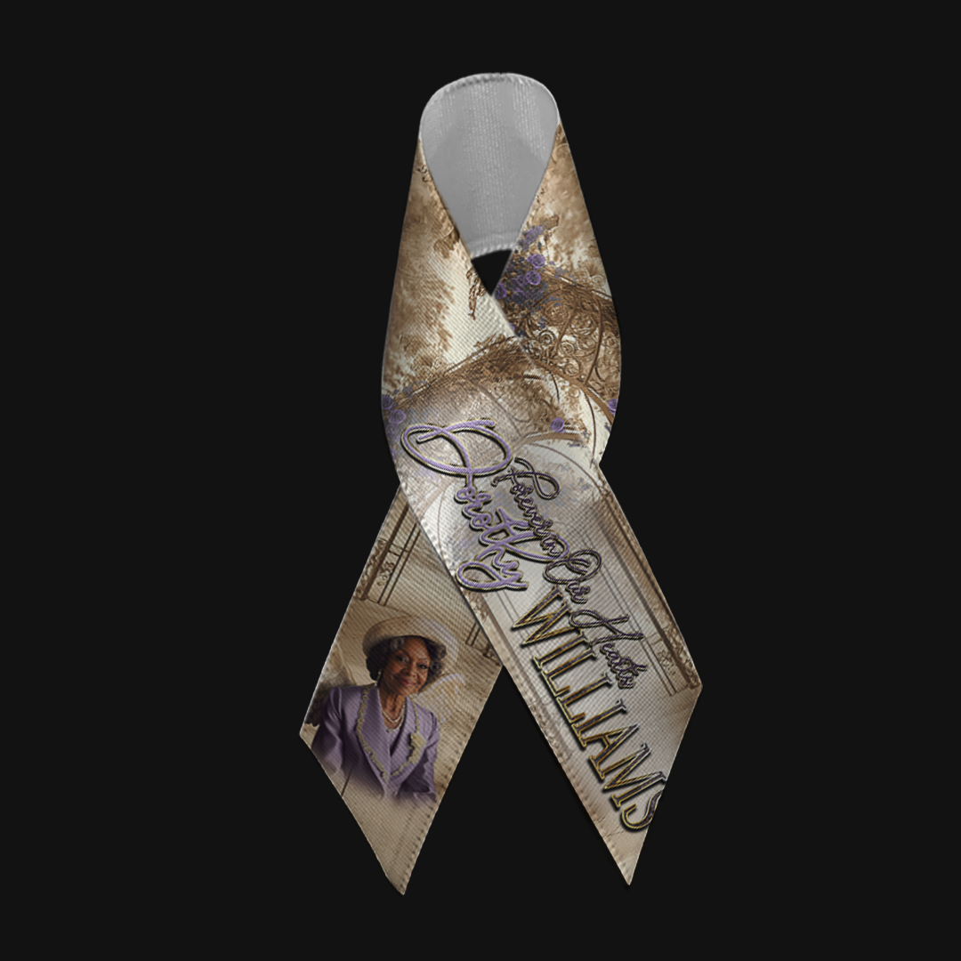 Custom Memorial Ribbons — Personalized Remembrance Sets (10, 20, or 30)