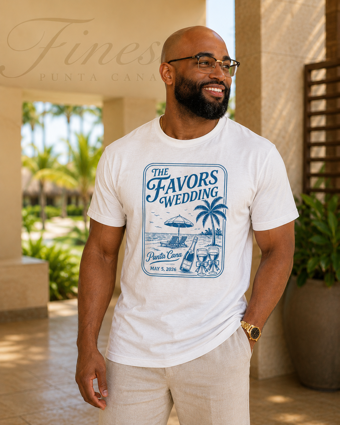The Favors Punta Cana Wedding Keepsake Tee