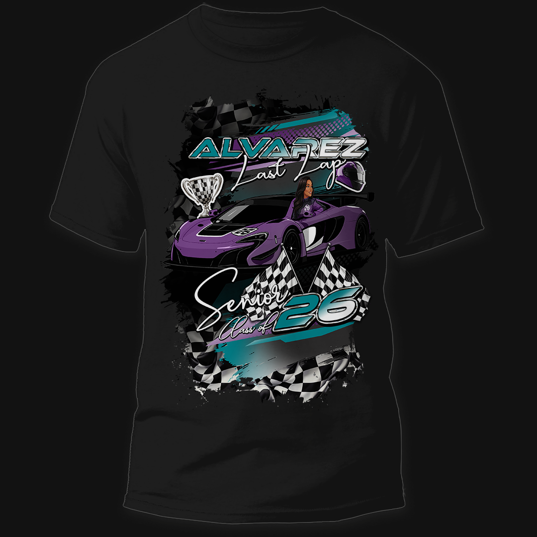 Senior 2026 Custom Tee (13×19 Front Design)