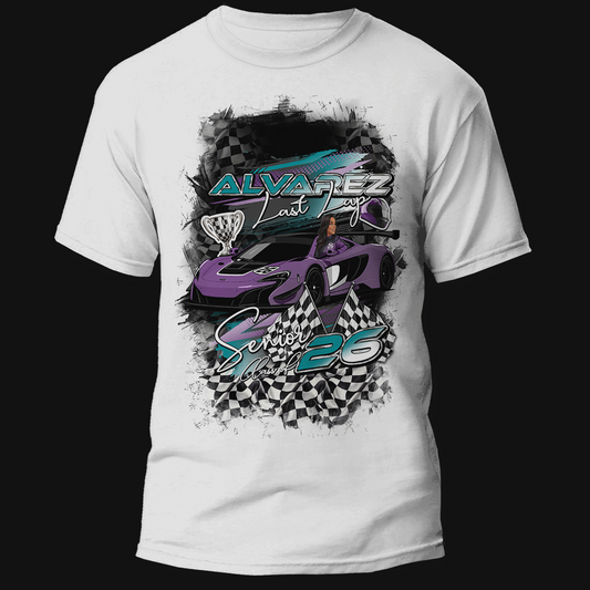 Senior 2026 Custom Sublimation Tee (13×19 Front Design)