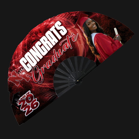Graduation Clack Fan | Custom Class of 2026 Celebration Fan