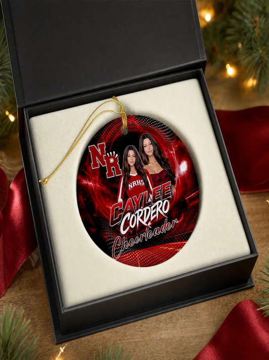 NRHS Premium Personalized Ceramic Ornament Keepsake